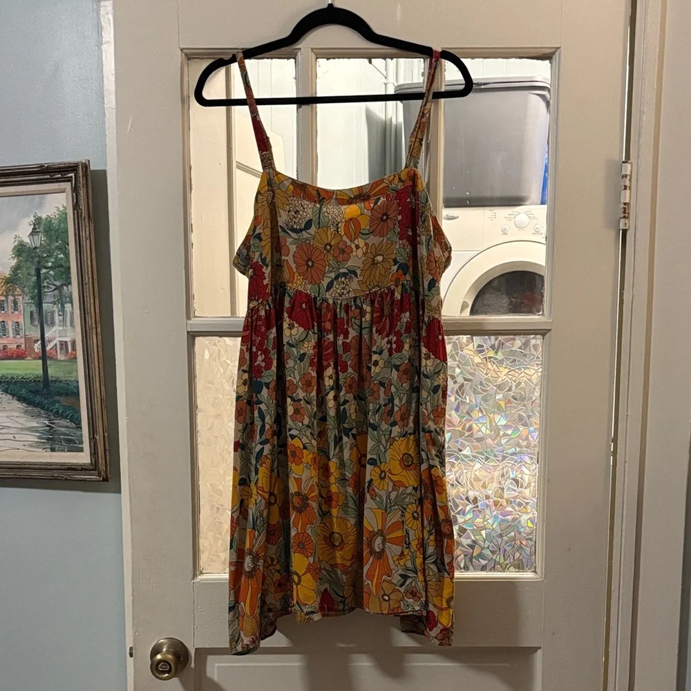 NATURAL LIFE Floral Patti Mini Dress - Picture 1 of 4